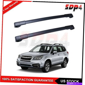 [tLA 2014-2019̃A~jE[tbN[XotHX^[NXo[וLA Aluminum Roof Rack Rail For 2014-2019 Subaru Forester Cross Bar Luggage Carrier
