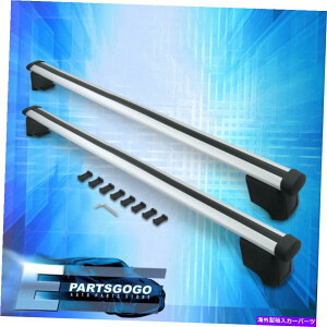 [tLA 09-17 Q5 SQ5A~jE[tbN[NXo[gbvJ[SוLAZbg For 09-17 Q5 SQ5 Aluminum Roof Rack Rail Crossbar Top Cargo Luggage Carrier Set