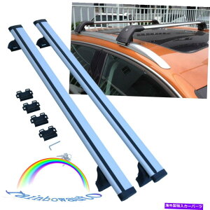 [tLA AEfBQ7 4L 2007-2015[tbNNXo[וLANXo[p̐VZbg New Set For Audi Q7 4L 2007-2015 Roof Rack Cross Bars Luggage Carrier CrossBars
