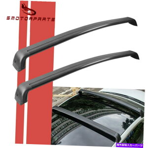 [tLA 2017-21eXf3̃A~jEוݕAƎ҃[tbNNXo[ 2X Aluminum Luggage Cargo Carrier Roof Rack Cross Bars For 2017-21 Tesla Model 3