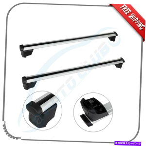 [tLA AEfBQ5-SQ5̒\2o[2012-2015[tbNNXo[ubNA~jEUS Adjustable 2-Bar For Audi Q5-SQ5 2012-2015 Roof Rack Cross Bar Black Aluminum US