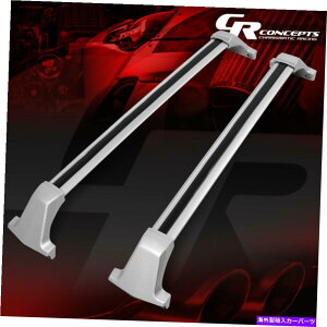 [tLA 17-19LfbNXT5̂߂̃A~jE[tSbNNXo[וLAyA PAIR ALUMINUM ROOF RAIL RACK CROSS BAR BAGGAGE CARRIER FOR 17-19 CADILLAC XT5