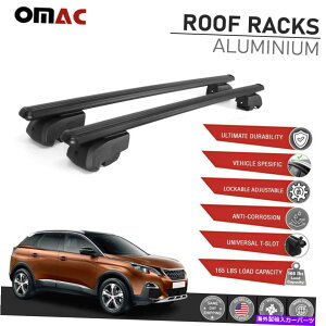 [tLA [t[bNNXo[vW[3008 2016-2022pA~jEוLA Roof Rail Rack Cross Bars Aluminum Luggage Carrier For Peugeot 3008 2016-2022