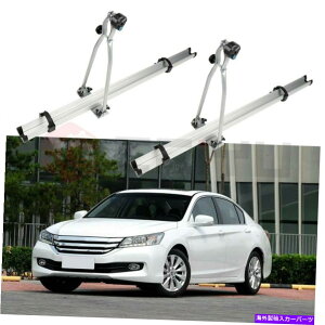 [tLA 2 PCS[t}Eg]Ԏ]ԃA^b`gbNCgbNLAjo[T 2 pcs Roof Mounted Bike Bicycle Attachment Rack Upright Lock Carrier Universal