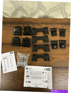 [tLA Thule 186010 EVOtbV[tBbeBOLbg Thule 186010 Evo Flush Rail Fitting Kit