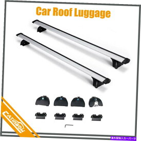 ルーフキャリア アルミニウムルーフラッククロスバートップフラッシュレールキャリア用アウディQ7 Q3 Q5 for BMW x5 Aluminum Roof Rack Cross Bar Top Flush Rail Carrier For Audi Q7 Q3 Q5 For BMW X5