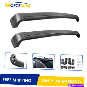 [tLA 17-21eXf3p̃A~jEݕLA[tbNNXo[Lbg Pair Aluminum Cargo Carrier Roof Rack Cross Bars Kit For 17-21 Tesla Model 3