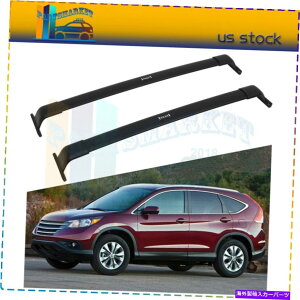 [tLA 2017-2021 Honda CRV̐V[tbNNXo[[Lbgוݕ NEW Black Roof Rack Cross Bar Rails Kit Luggage Cargo For 2017-2021 Honda CRV