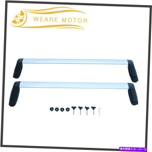 [tLA 2008-2014̃CvUWRXNA~jEוݕ[NXo[[tbN For 2008-2014 Impreza WRX Chrome Aluminum Baggage Cargo Rail Cross Bar Roof Rack