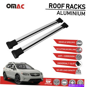 [tLA [tbNNXo[XoXV CrossTrek 2013-2017pוLAVo[ Roof Racks Cross Bars Luggage Carrier Silver for Subaru XV Crosstrek 2013-2017