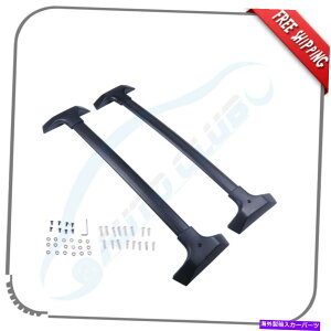 [tLA 2009-2017ɓKĂV{[go[Xgbv[tbNNXo[A~jE[o[ubN Fit For 2009-2017 CHEVY Traverse Top Roof Rack Cross Bar Aluminum Rail Bar Black