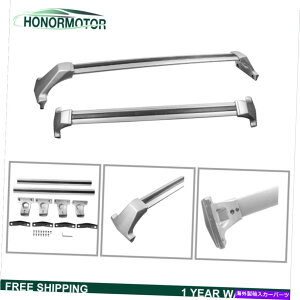 [tLA 2017N2020ÑLfbNXT52{̐VA~LAו[tbNNXo[NXo[ 2X New Aluminum Carrier Luggage Roof Rack Cross Bars For 2017- 2020 Cadillac XT5