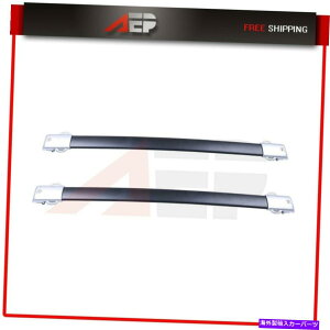 [tLA 10-21NTXGX460ubNLAgbvyÃ[tbNNXo[A~jE Roof Rack Cross Bars Aluminum For 10-21 LEXUS GX460 Black Carrier Top Pair