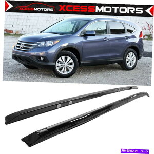 [tLA 12-16z_CRV[tbNOEt@Ng[X^COXubNCR-V[o[ Fits 12-16 Honda CRV Roof Rack OE Factory Style Gloss Black CR-V Rail Bar