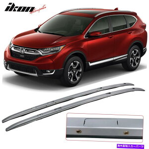 [tLA 17-22z_CRV OEt@Ng[X^Cgbv[tbN[o[A~jEVo[2PC Fits 17-22 Honda CRV OE Factory Style Top Roof Rack Rail Bar Aluminum Silver 2PC