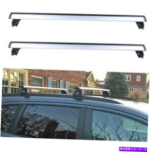 [tLA 2007-2016 Q52Vo[Q5AEfBQ7[tbNNXo[[ݕLAו 2 Silver For 2007-2016 Q5 Audi Q7 Roof Rack Cross Bar Rail Cargo Carrier Luggage