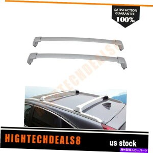 [tLA Vo[2xgbv[tNXo[bNbWוLAz_CRV 2012-2016ݕ Silver 2x Top Roof Crossbars Rack Luggage Carrier For HONDA CRV 2012-2016 Cargo
