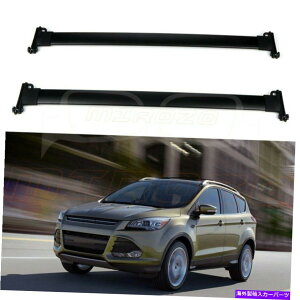 ���[�t�L�����A 2008�N����2012�N�̃t�H�[�h�G�X�P�[�v�J�[�S�N���X�o�[�̃��[�t���b�N�L�����A�Z�b�g�{���g�I���u���b�N Roof Rack Carrier Set Bolt-On Black For 2008-2012 Ford Escape Cargo Cross Bars�y���s�A