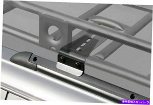 ���[�t�L�����A SMITTYBILT DS5-6�f�B�t�F���_�[���[�t���b�N���t���u���P�b�g�H�ꃉ�b�N�A�_�v�^�[ Smittybilt DS5-6 Defender Roof Rack Mounting Brackets Factory Rack Adapter