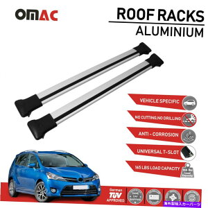 [tLA g^p̃[tbNNXo[וLA2009-2019 Roof Rack Cross Bars Luggage Carrier for Toyota Verso III 2009-2019