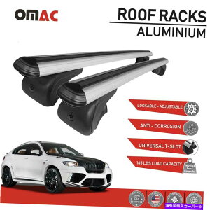 [tLA [tbNNXo[וLAVo[tBbgBMW X6 E71 2008-2014 Roof Rack Cross Bars Luggage Carrier Silver fits BMW X6 E71 2008-2014