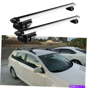 [tLA VWWFb^S48 "J[gbv[tbNNXo[ווݕ]ԃLAp For VW Jetta Wagon 48" Car Top Roof Rack Cross Bar Luggage Cargo Bicycle Carrier