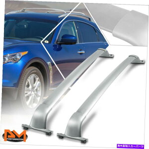 [tLA 13-18̃CtBjeBJX35/QX60 OEX^CA~jE[tbNNXo[ו[ For 13-18 Infiniti JX35/QX60 OE Style Aluminum Roof Rack Crossbar Baggage Rail