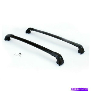 [tLA Kia Sorento 2015-2019ווLANXo[ubN2pcs̃[tbN Roof Rack For KIA Sorento 2015-2019 Baggage Luggage Carrier Cross Bar Black 2Pcs