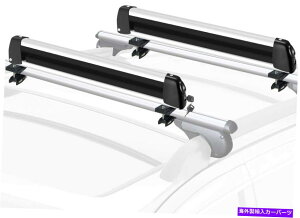 [tLA 31 "A~jEjo[TXL[Xm[{[h[tbN6yAXL[A4̃Xm[{[hV 31" Aluminum Universal Ski & Snowboard Roof Rack 6 Pairs Skis, 4 Snowboards New