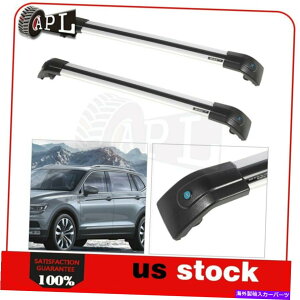 [tLA VW Tiguan 2010-2018tHNX[Q[tbNNXo[וLAZbg2x 2x For VW Tiguan 2010-2018 Volkswagen Roof Rack Cross Bars Luggage Carrier Set