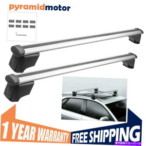 [tLA 2PCSA~jELAוgbv[tbNNXo[Lbg07-16AEfBQ5 2PCS Aluminum Carrier Luggage Top Roof Rack Cross Bar Kit For 07-16 Audi Q5