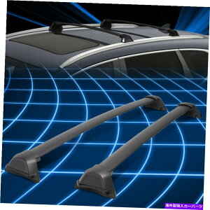 [tLA 17-19̃z_CR-V OEX^CA~jE[tbN[NXo[וLA For 17-19 Honda CR-V OE Style Aluminum Roof Rack Rail Cross Bars Luggage Carrier