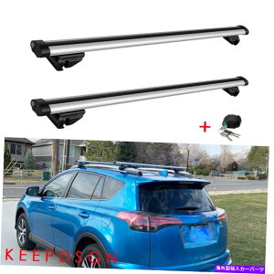 [tLA g^RAV4p01-18J[[tbN[NXo[ווݕLA For Toyota RAV4 01-18 Car Roof Rack Rails Crossbars Luggage Cargo Bike Carrier