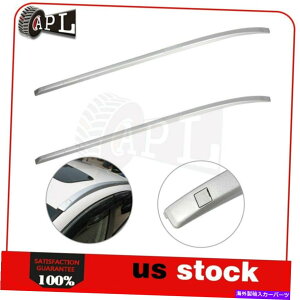[tLA 2x[tbNNX[o[2012-2016z_CRVVo[N[X^CCR-V̉ݕ 2x Roof Rack Cross Rail Bar cargo For 2012-2016 Honda CRV Silver Cool Style CR-V