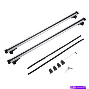 [tLA 48 "J[jo[Tgbv[tbNNXo[ݕוLA[tbNL[ 48"Car Universal Top Roof Rack Crossbars Cargo Luggage Carrier Rails w/ Lock Key