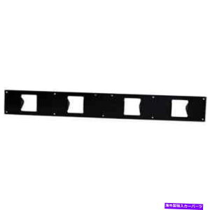 ���[�t�L�����A Go Rhino 5943001t Go Rhino SRM 100���[�t���b�N���C�g�v���[�g - �t�����g�t�B�b�g4 3���O Go Rhino 5943001T Go Rhino SRM 100 Roof Rack Light Plates- Front Fits Four 3 Rig�y���s�A���i�z