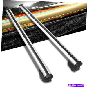 [tLA 09-16pAEfBQ5p̃Vo[A~jE{gI{gI{gIgbv[tbN[NXo[ Silver Aluminum Bolt-On Bolt-On Top Roof Rack Rail Cross Bar For 09-16 Audi Q5
