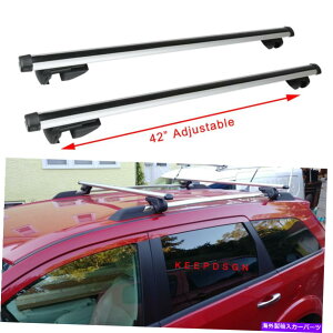 [tLA _bWW[j[̂߂09-22㏸[t[NXo[וݕoCNLA For Dodge Journey 09-22 Raised Roof Rail Cross Bars Luggage Cargo Bike Carrier