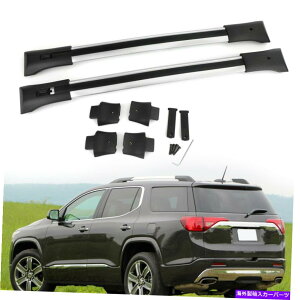 ���[�t�L�����A ���[�t���b�N�N���X���[���p�b�P�[�W�V���o�[84130842 GMC Acadia GM 2010-2017 RM6�ɓK�� Roof Rack Cross Rail Package Silver 84130842 Fits GMC Acadia GM 2010-2017 RM6�y���s�A���i�z