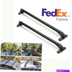 [tLA 115cmA~jEjo[TJ[gbv[tbN[וLANXo[ 115cm Aluminium Alloy Universal Car Top Roof Rack Rail Luggage Carrier Cross Bar