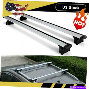 [tLA BMW x1 x5/audi q5/q3[tbNNXo[[bN\ȉוLAp̃yA Pair For BMW X1 X5/Audi Q5/Q3 Roof Rack Cross Bar Rail Lockable Luggage Carriers