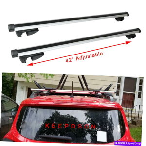 [tLA W[vlQ[ĥ߂04-22㏸[t[NXo[ווݕLA For Jeep Renegade 04-22 Raised Roof Rail Crossbars Luggage Cargo Bike Carrier