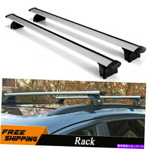 ルーフキャリア 36 "?40"ルーフラッククロスバー、アルミニウムロック可能レール貨物荷物キャリア 36" to 40" Roof Rack Crossbars,Aluminum Lockable Rail Cargo Luggage Carrier