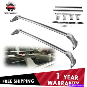 [tLA 2x[tbNNXo[pbP[WLAA~jE17-20LfbNXT5[eBeB 2X Roof Rack Cross Bars Package Carrier Aluminum For 17-20 Cadillac XT5 Utility
