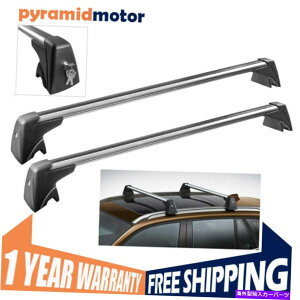 [tLA 09-15 BMW X1p2PC+L[OEM[t[{gCgbv[tbNNXo[ 2PCS w/Lock+Key OEM Roof Rails Bolt-in Top Roof Rack Cross Bars For 09-15 BMW X1