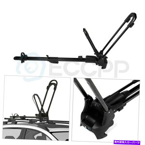 [tLA Ԃ̉̃gbv]ԃLAbN1oCN}bNXLA - ϋv̂鍂z Car Roof Top Bicycle Carrier Rack 1 Bike Max carrier-iron Durable fast shipping
