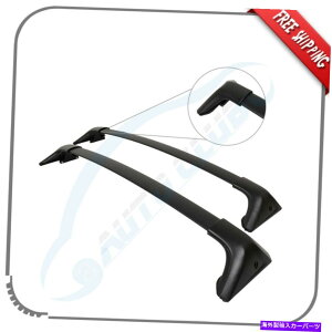 [tLA yA2016-2020NTXRX350 RX450H[tbNNXo[ubNLAUSXgbN Pair For 2016-2020 Lexus RX350 RX450H Roof Rack Cross Bar Black Carrier US Stock