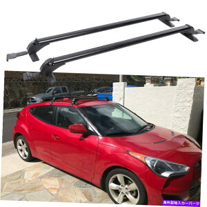 ���[�t�L�����A �q�����_�C���F���X�^�[43.3 "�J�[�g�b�v���[�t���b�N�N���X�o�[�ו��L�����A���b�N�t�� For Hyundai Veloster 43.3" Car Top Roof Rack Cross Bar Luggage Carrier With Lock