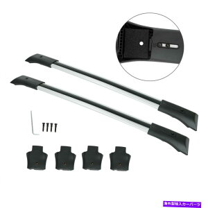 ルーフキャリア GMC Acadia GM 2010-2017 USAルーフラッククロスレールパッケージシルバー84130842 Fits GMC Acadia GM 2010-2017 USA Roof Rack Cross Rail Package Silver 84130842