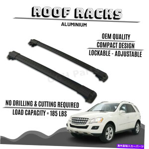 [tLA ZfXxcML-NXW164̃A~jE[tbNo[NXo[i2005-2011j ALUMINIUM ROOF RACK BAR CROSS BARS FOR MERCEDES BENZ ML- CLASS W164 (2005-2011)